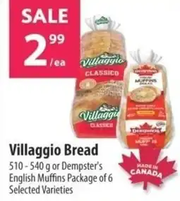 Co-op Villaggio Bread offer
