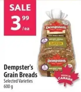 Co-op Dempster's Grain Breads offer