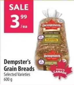 Co-op Dempster's Grain Breads offer