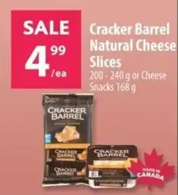 Co-op Cracker Barrel Natural Cheese Slices offer