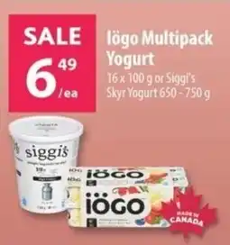 Co-op Iögo Multipack Yogurt offer