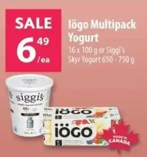 Co-op Iögo Multipack Yogurt offer