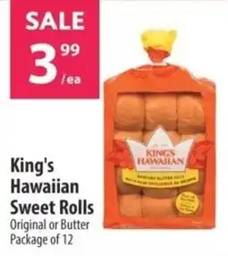 Co-op King's Hawaiian Sweet Rolls offer