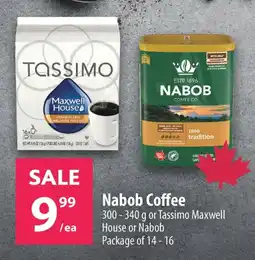 Co-op Nabob Coffee or Tassimo Maxwell House or Nabob offer