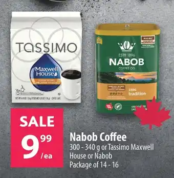 Co-op Nabob Coffee or Tassimo Maxwell House or Nabob offer