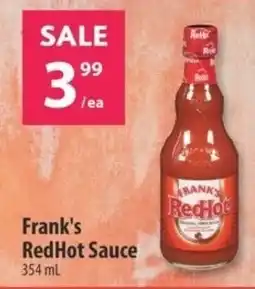 Co-op Frank's RedHot Sauce offer
