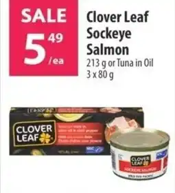 Co-op Clover Leaf Sockeye Salmon offer