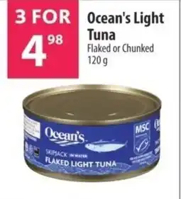 Co-op Ocean's Light Tuna Flaked or Chunked offer