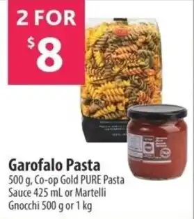 Co-op Garofalo Pasta offer
