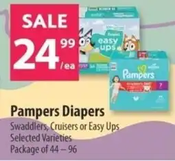 Co-op Pampers Diapers Swaddlers, Cruisers or Easy Ups offer