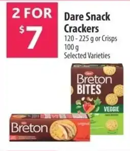 Co-op Dare Snack Crackers offer