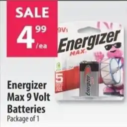 Co-op Energizer Max 9 Volt Batteries offer
