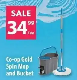 Co-op Co-op Gold Spin Mop and Bucket offer