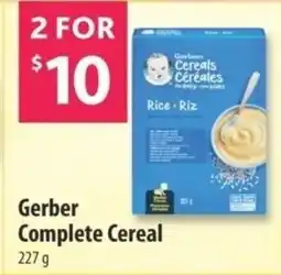 Co-op Gerber Complete Cereal offer