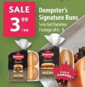 Co-op Dempster's Signature Buns offer