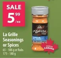 Co-op La Grille Seasonings or Spices offer