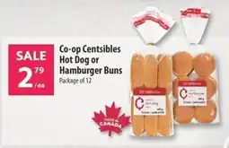 Co-op Co-op Centsibles Hot Dog or Hamburger Buns offer