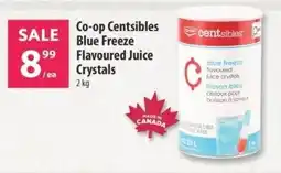 Co-op Co-op Centsibles Blue Freeze Flavoured Juice Crystals offer