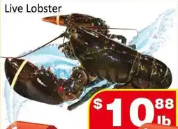 Jian Hing Supermarket Live Lobster offer