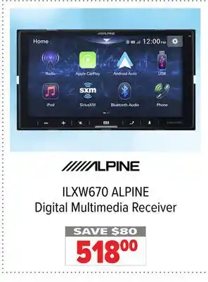 2001 Audio Video ALPINE Digital Multimedia Receiver offer