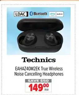 2001 Audio Video Technics EAHAZ40M2EK True Wireless Noise Cancelling Headphones offer