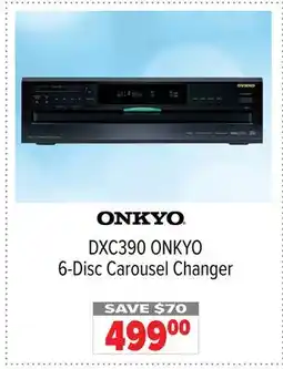 2001 Audio Video ONKYO 6-Disc Carousel Changer offer