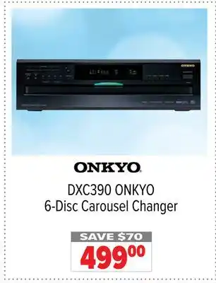 2001 Audio Video ONKYO 6-Disc Carousel Changer offer