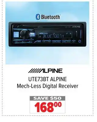 2001 Audio Video ALPINE Mech-Less Digital Receiver offer