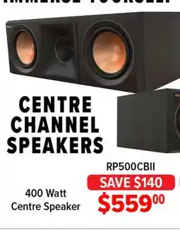 2001 Audio Video CENTRE CHANNEL SPEAKERS offer