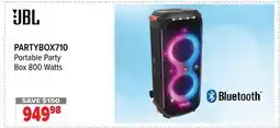 2001 Audio Video Portable Party Box 800 Watts offer