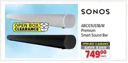 2001 Audio Video SONOS Premium Smart Sound Bar offer