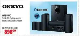 2001 Audio Video ONKYO 5.1. 2-Ch Dolby Atmos Home Theater System offer