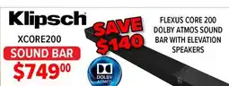 2001 Audio Video Klipsch Sound Bar offer