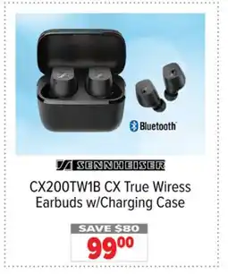 2001 Audio Video Sennheiser True Wiress Earbuds w/Charging Case offer