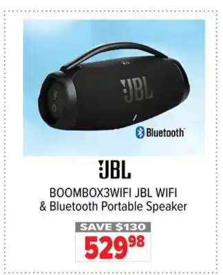 2001 Audio Video JBL WIFI & Bluetooth Portable Speaker offer