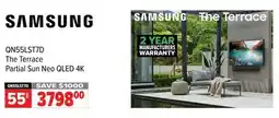 2001 Audio Video Samsung 55 The Terrace Partial Sun Neo QLED 4K offer