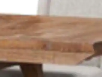 The Brick Cedar Dining Table, Pine Wood, Trestle-Base, 72.07W - Brown offer