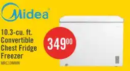 The Brick Midea 10.3 Cu. Ft. Convertible Chest Refrigerator-Freezer - MRC10M4CWW offer