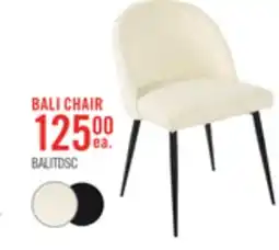 The Brick Bali Dining Chair with Boucle Fabric, Metal - Taupe offer