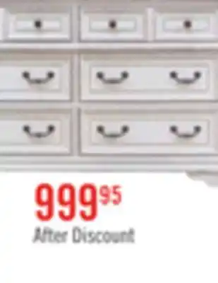 The Brick Grace Bedroom 6-Drawer Dresser, 64W x 40H - Antique White offer