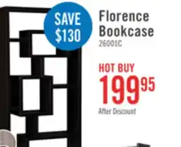 The Brick Florence 32 Open Bookcase - Espresso offer