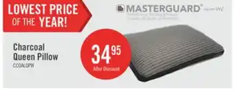 The Brick Masterguard Charcoal Tencel Queen Pillow offer