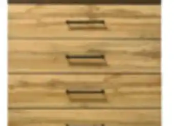 The Brick Silas Bedroom Chest of Drawers, 5-Drawer, 33W x 47.5H - Rustic Brown offer