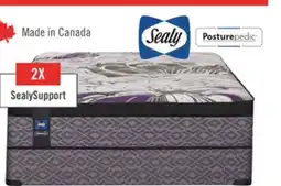 The Brick Sealy Posturepedic Bloomfield 2.0 Eurotop Queen Mattress offer