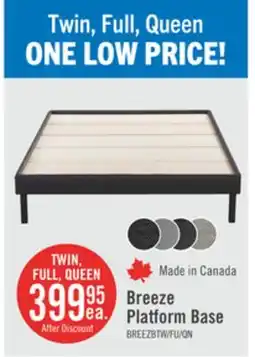 The Brick Breeze Twin Platform Base - Dark Grey offer