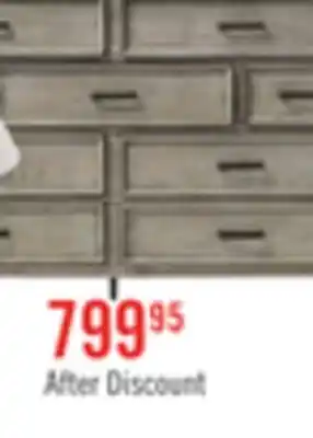 The Brick Levi Bedroom 7-Drawer Dresser, 67W x 38H, Wood - Drift Grey offer