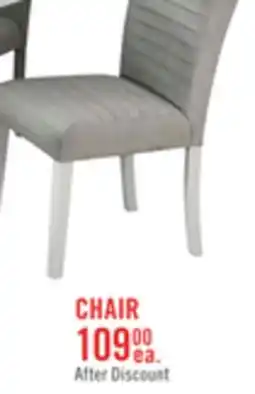 The Brick Garbo Dining Chair with Velvet Fabric, Wood - Grey offer