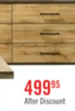 The Brick Silas Bedroom 6-Drawer Dresser, 64W x 33.4H - Rustic Brown offer