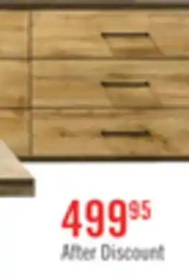 The Brick Silas Bedroom 6-Drawer Dresser, 64W x 33.4H - Rustic Brown offer