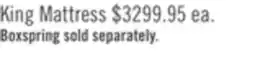 The Brick Tempur-Pedic TEMPUR Support Medium King Mattress offer